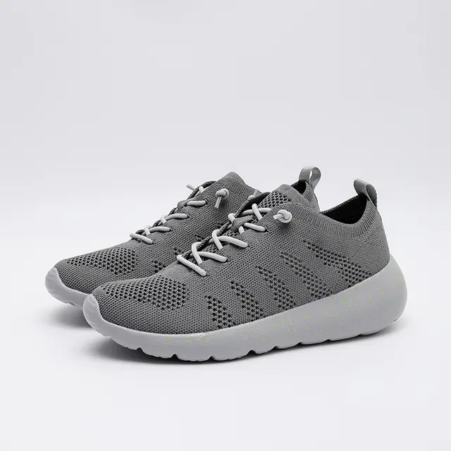 BQ005 Summer Hollow-Knit Lace-Up Walking Shoes