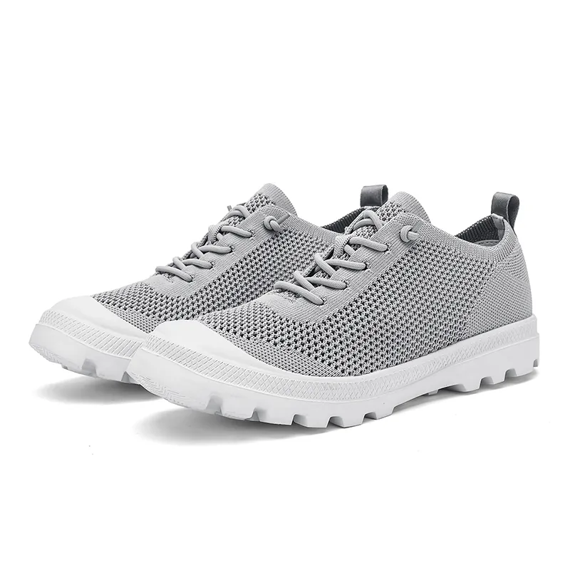 BQ003 Summer Stretch-Fabric Lace-Up Casual Shoes product view 2