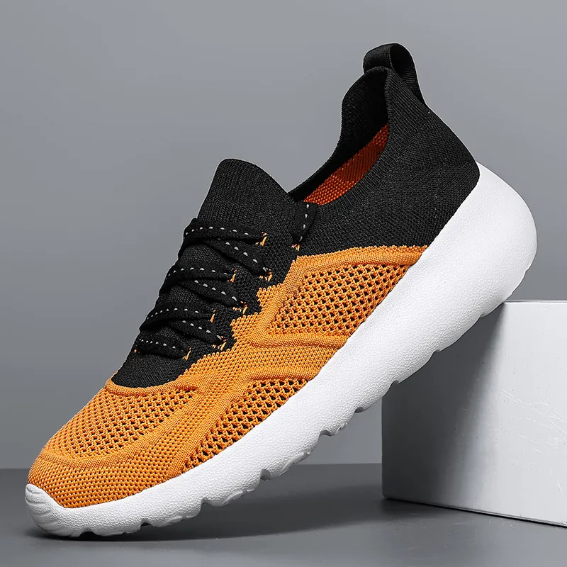 BQ004 Lightweight Knit Slip-On Casual Shoes product view 2