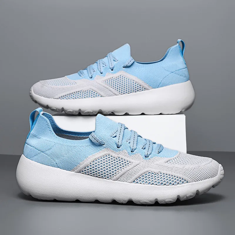 BQ004 Lightweight Knit Slip-On Casual Shoes product view 3
