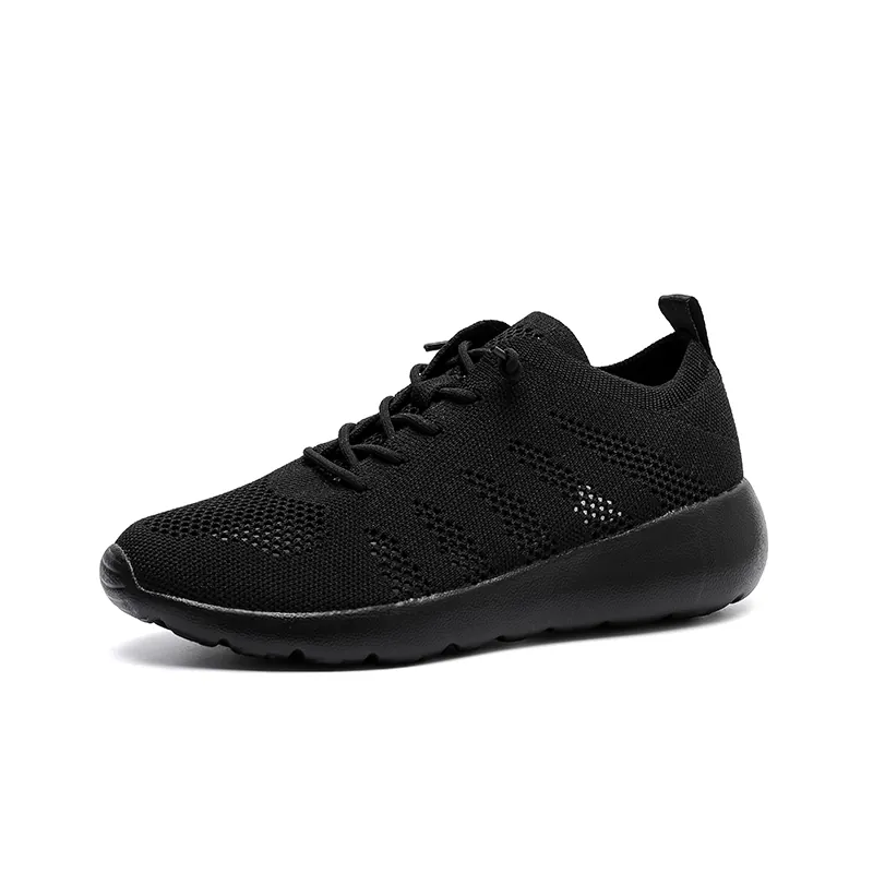 BQ005 Summer Hollow-Knit Lace-Up Walking Shoes product view 5