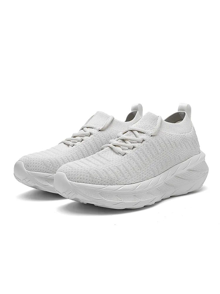 BQ007 Breathable Textile Slip-On Walking Shoes
