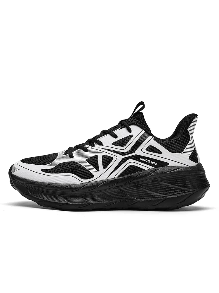 BQ008 Mesh Thick-Sole Athletic Walking Shoes