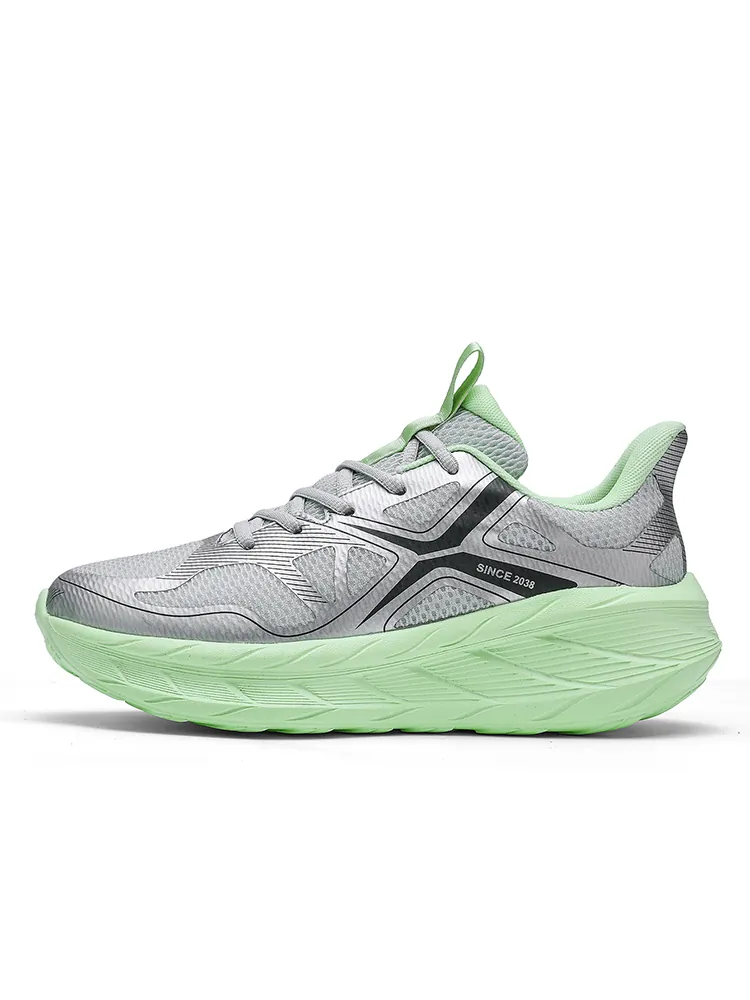 BQ008 Mesh Thick-Sole Athletic Walking Shoes product view 2