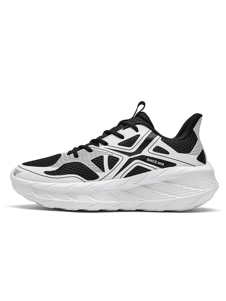 BQ008 Mesh Thick-Sole Athletic Walking Shoes product view 3