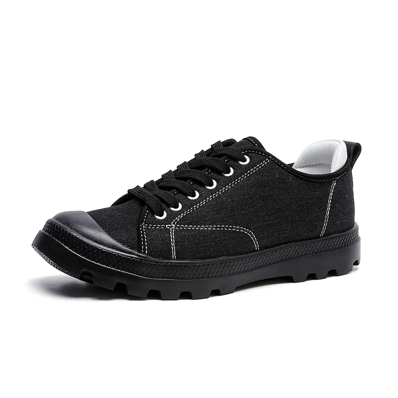 BQ010 Stretch Fabric Toe-Cap Lace-Up Walking Shoes product view 2