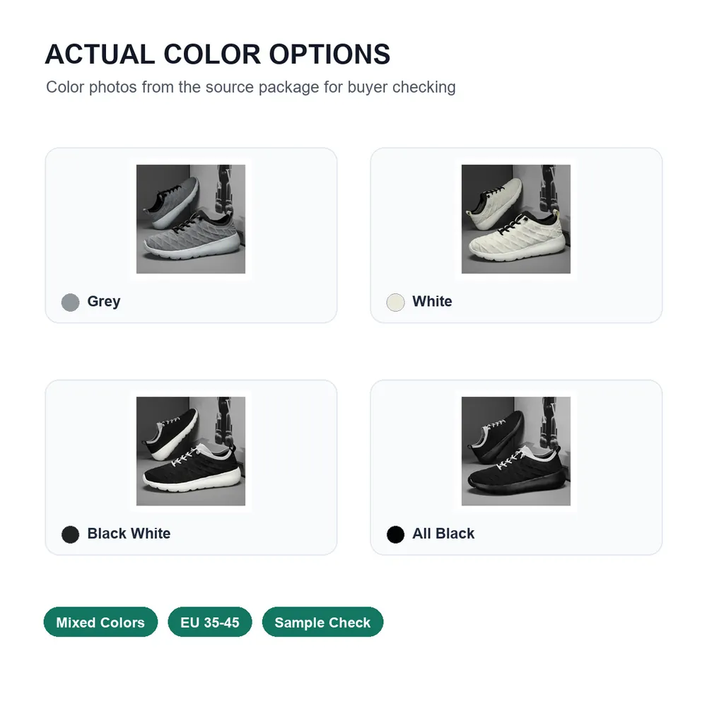 BQ017 Quilted Textile Lace-Up Walking Shoes product view 5