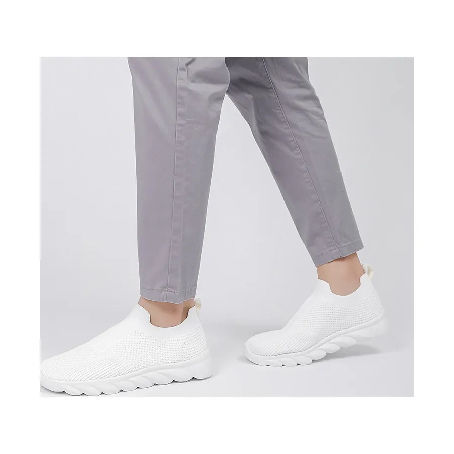 BQ021 Knit Textile Slip-On Walking Shoes product view 5