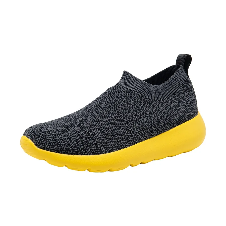 BQ024 Knit Textile Slip-On Walking Shoes product view 6