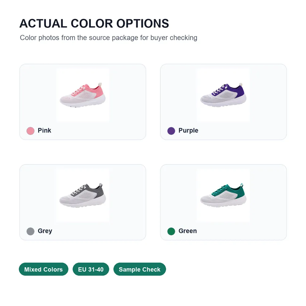 BQ030 Kids Mesh Lace-Up Walking Shoes product view 5