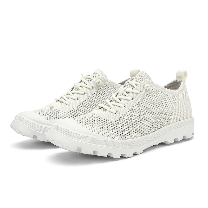 BQ003 Summer Hollow-Knit Lace-Up Casual Shoes