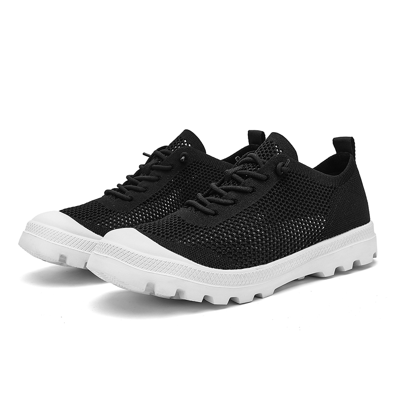 BQ003 Summer Hollow-Knit Lace-Up Casual Shoes product view 4