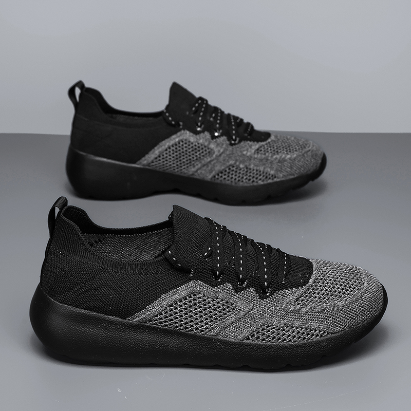 BQ004 Lightweight Knit Slip-On Casual Shoes product view 5