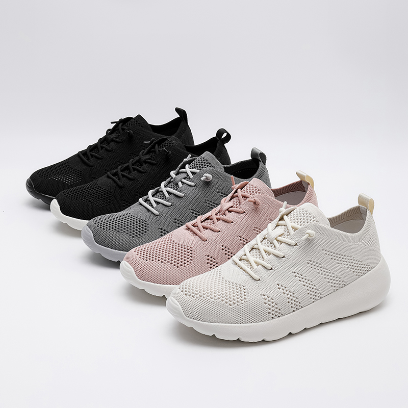 BQ005 Summer Hollow-Knit Lace-Up Walking Shoes product view 2