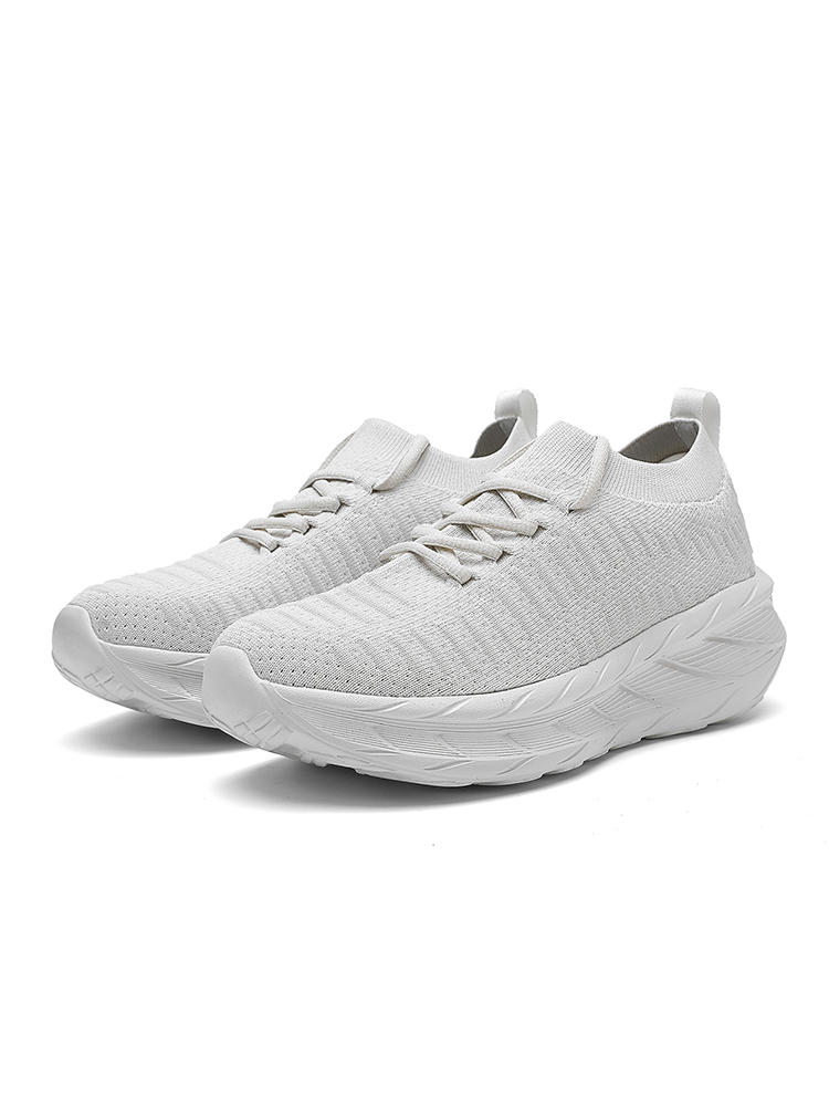 BQ007 Breathable Textile Slip-On Walking Shoes