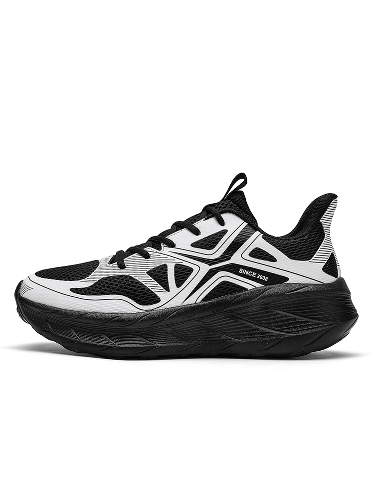 BQ008 Mesh Thick-Sole Athletic Walking Shoes
