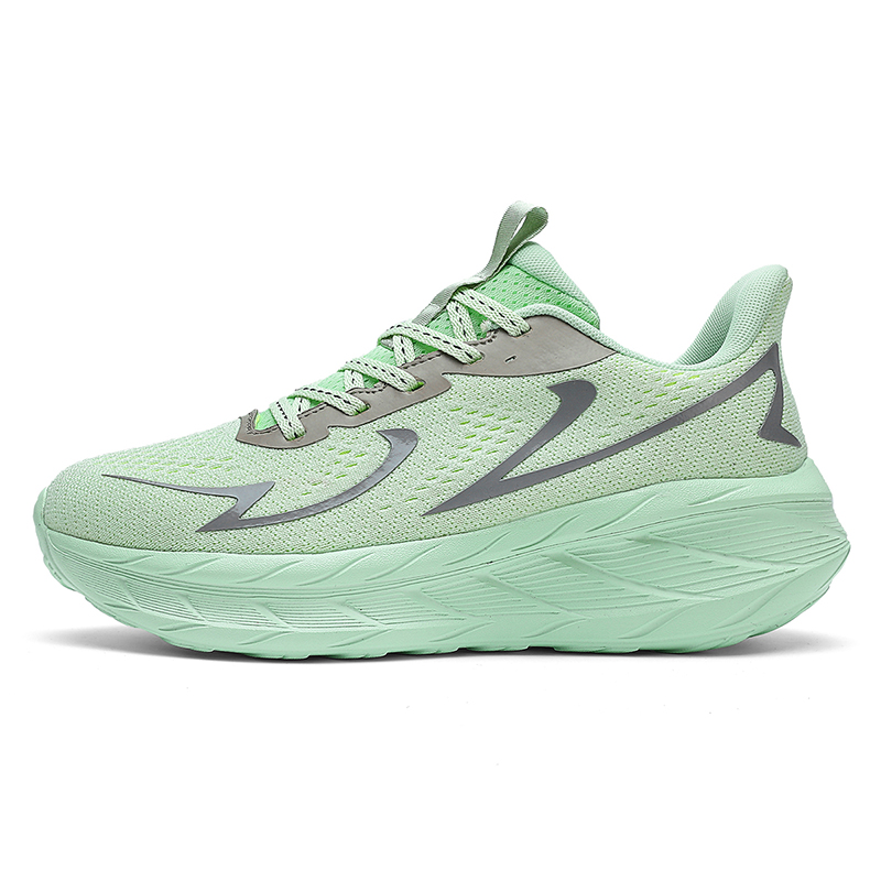 BQ009 Breathable Mesh Thick-Sole Athletic Walking Shoes product view 3